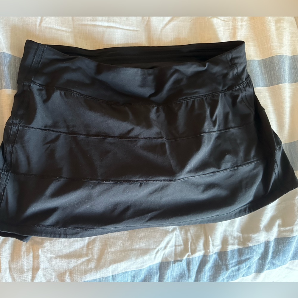 Lululemon Pace RiVal Skort Black 10